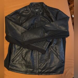 Black Torrid Faux Leather Jacket